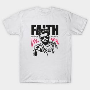 GEORGE MICHAEL 80'S STYLE T-Shirt